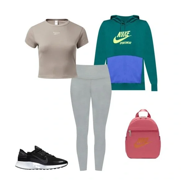 New Nike Heritage Fleece Pullover Hoodie top - Picture 7 of 7